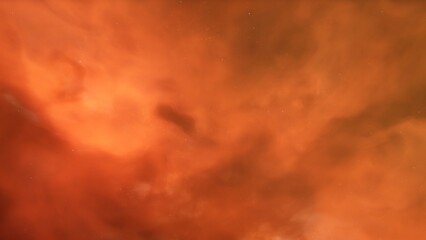 red-violet nebula in outer space, horsehead nebula, unusual colorful nebula in a distant galaxy, red nebula 3d render
