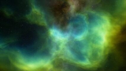 Space nebula.
