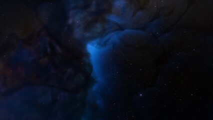 Obraz premium Space nebula. 
