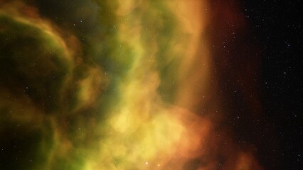Space of night sky with cloud and stars
