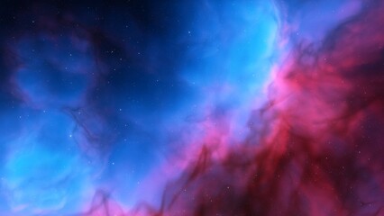 Space of night sky with cloud and stars
