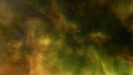 Space of night sky with cloud and stars
