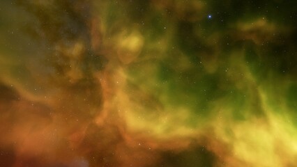 Space of night sky with cloud and stars
