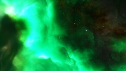 red-violet nebula in outer space, horsehead nebula, unusual colorful nebula in a distant galaxy, red nebula 3d render
