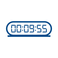 Digital, clock, led icon vector image. Can also be used for home electronics and appliances. Suitable for mobile apps, web apps and print media.