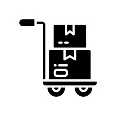 Fototapeta premium trolley cart icon for your website, mobile, presentation, and logo design.