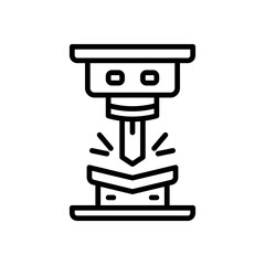 bending icon for your website, mobile, presentation, and logo design.