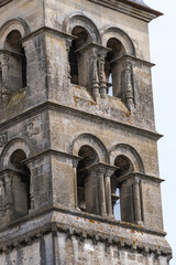 Collegiate Church of Notre-Dame founded between 1016 and 1031 by Robert II of France in Melun. France.