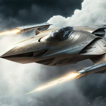 Advanced stealth fighter aircraft.