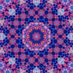 Nautical boho bandanna coastal patchwork fabric tile. Seamless pattern in patched washed fabric effect quilt. Endless summer beach fashion repeat swatch.