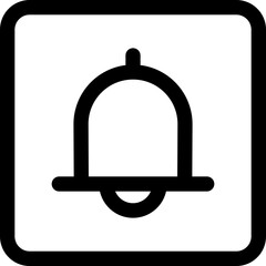 Notification bell icon