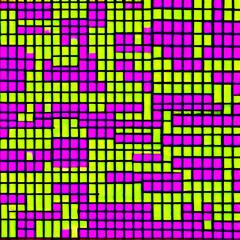 Neon Geometric Background "Generative AI"