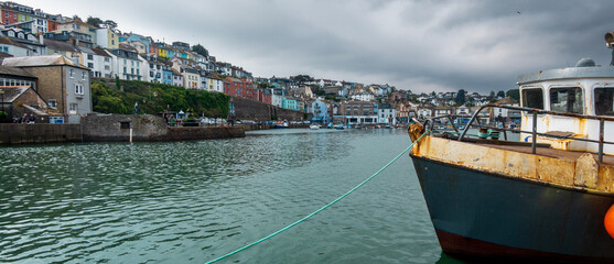Fototapeta premium boats in the harbor