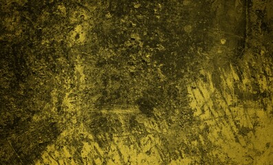 cracked and mossy wall background, polished gray concrete grunge textured wall, rough wall texture background, damaged dirty mossy wall surface.