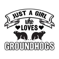 Groundhog day t-shirt design, t-shirt design