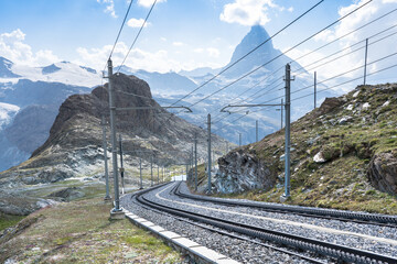 Gornergrat train, Zermatt, Switzerland