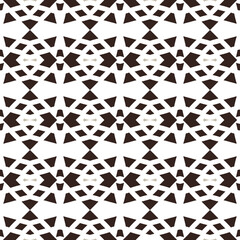 Abstract geometric pattern. A seamless background, vintage texture.