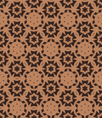 Abstract geometric pattern. A seamless background, vintage texture.
