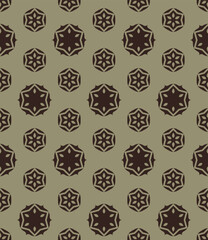 Abstract geometric pattern. A seamless background, vintage texture.