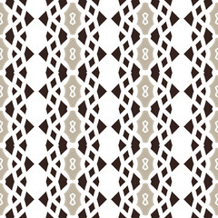 Fototapeta premium Abstract geometric pattern. A seamless background, vintage texture.
