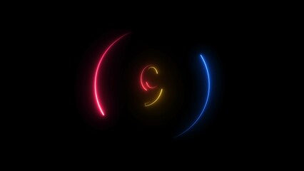 abstract beautiful text number illustration background 