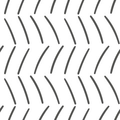 seamless abstract hand drawn pattern with lines