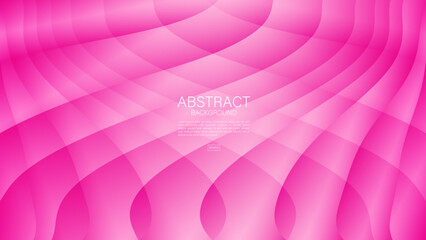 Pink abstract background, pink background for valentine, web background, wave graphic, Geometric vector, Minimal Texture, pink cover design, flyer template, banner, wall decoration, wallpaper