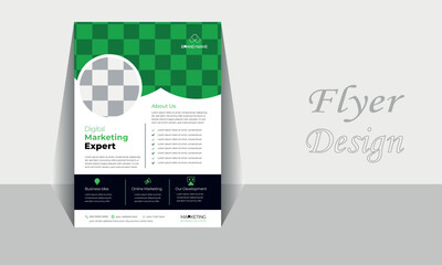 Business flyer layout with colorful design, corporate business flyer and modern flyer, poster flyer template.
