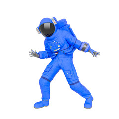 Fototapeta premium astronaut is trying to stop