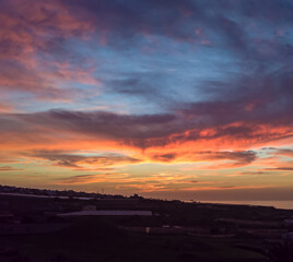 atardecer