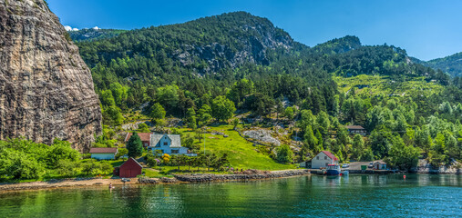 Fototapeta premium Lysefjorden, Norway