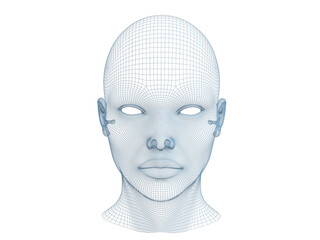 3d human head - 563139367