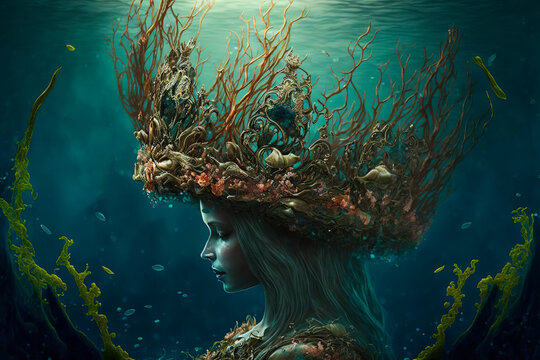 beautiful queen of the sea