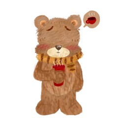 teddy bear with ribbon