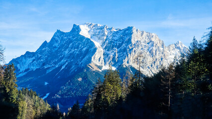 Fototapeta na wymiar Zugspitze Travel Landscape