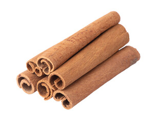 Cinnamon spice. Cinnamon sticks. Cinnamon powder in a wooden bowl.