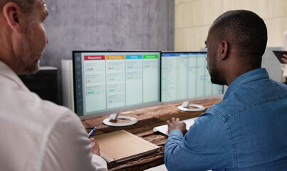 Digital Scrum Agenda Schedule
