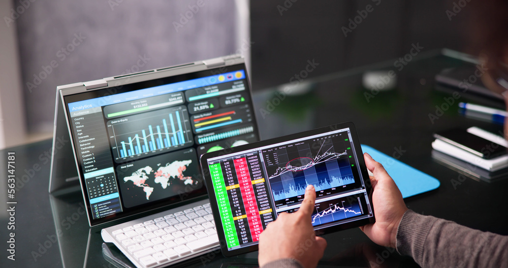 Poster kpi business analytics data dashboard