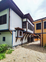 Obraz premium The old town of city of Plovdiv, Bulgaria