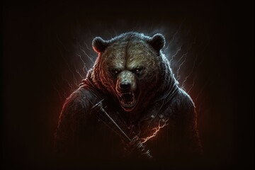 brown bear in the woods