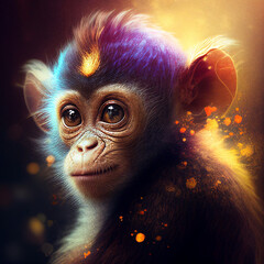 Glowing Monkey