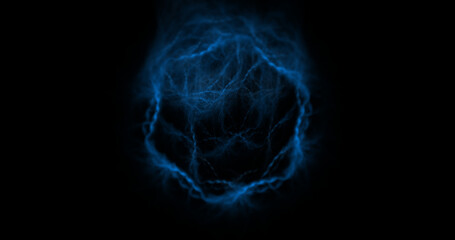 abstract background with lightnings