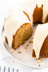 Eggnog Bundt Cake