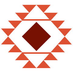 Geometric Aztec Shapes Design Elements