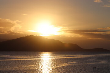 Scottish Sunset Late Evening