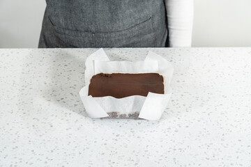 Homemade plain fudge