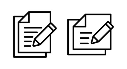 Note icon vector illustration. notepad sign and symbol