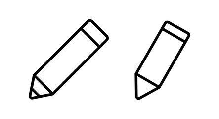 Pencil icon vector illustration. pen sign and symbol. edit icon vector