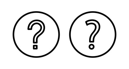 Question icon vector illustration. question mark sign and symbol
