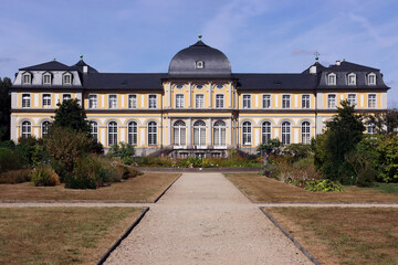 Blick auf Poppelsdorfer Schloss vom Botanischen Garten